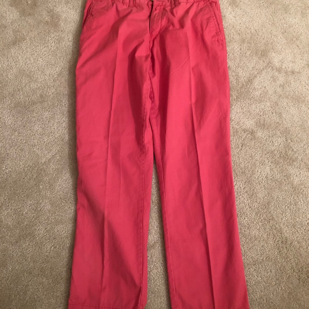 Tommy Hilfiger Pink Khakis